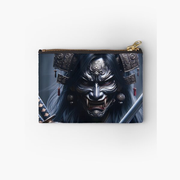 Item preview, Oni Mask Samurai Woman designed and sold by GalleryBrisArt.