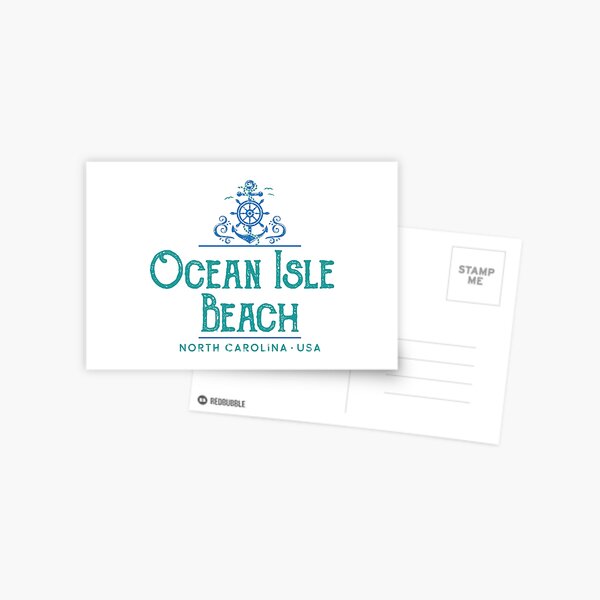 Item preview, Ocean Isle Beach North Carolina Nautical Design designed and sold by Futurebeachbum.