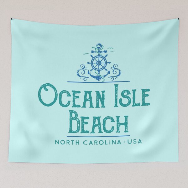 Item preview, Ocean Isle Beach North Carolina Nautical Design designed and sold by Futurebeachbum.