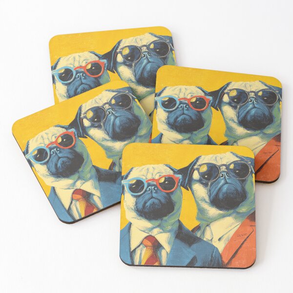 Item preview, Pug Portrait designed and sold by EastEndTownie.