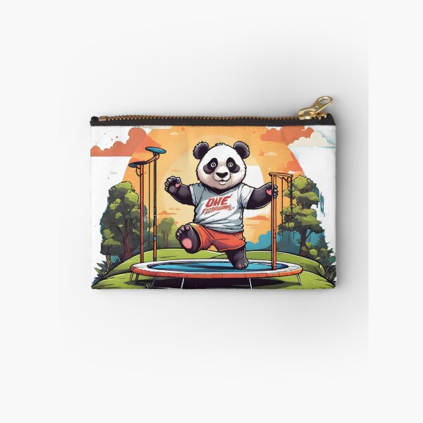 Item preview, panda in the park trampoline designed and sold by Karaz's Animal Kingdom.