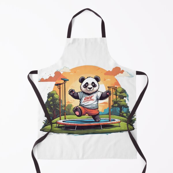 Item preview, panda in the park trampoline designed and sold by Karaz's Animal Kingdom.