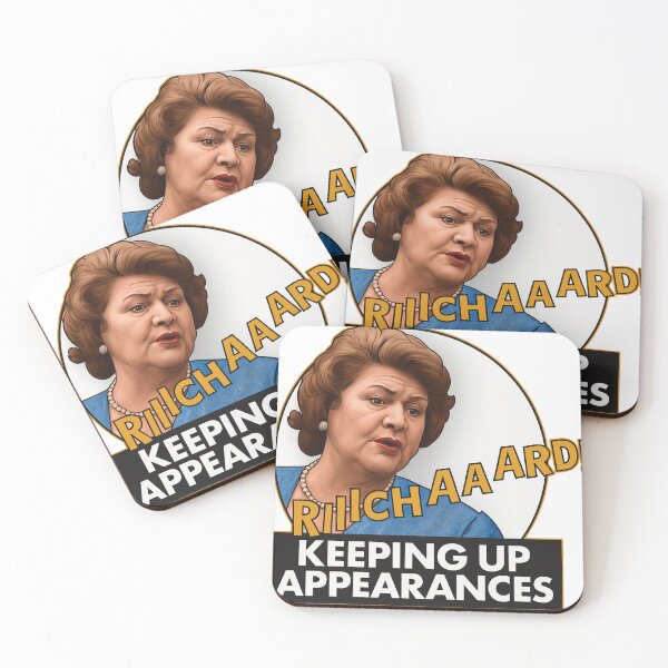 Item preview, Keeping Up Appearances - Hyacinth Bucket - Patricia Routledge - Richard pronounced "Bouquet" designed and sold by RuRebels.