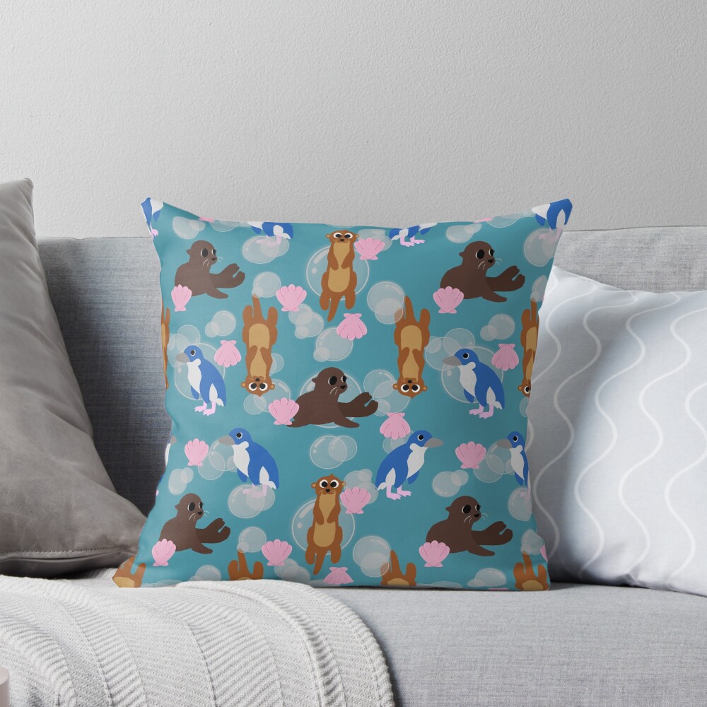 Item preview, Throw Pillow designed and sold by bathmatt.