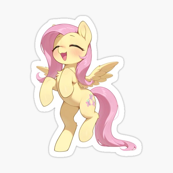 Item preview, Fluttershy est adorable :3 designed and sold by CeluniaMoon's Art - Cute Furry, Anime, and More! .
