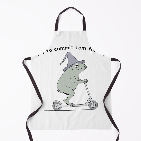 Item preview, Frog Wizard Riding Scooter with Off to Commit Tomfoolery Quote designed and sold by haitrieuic96.