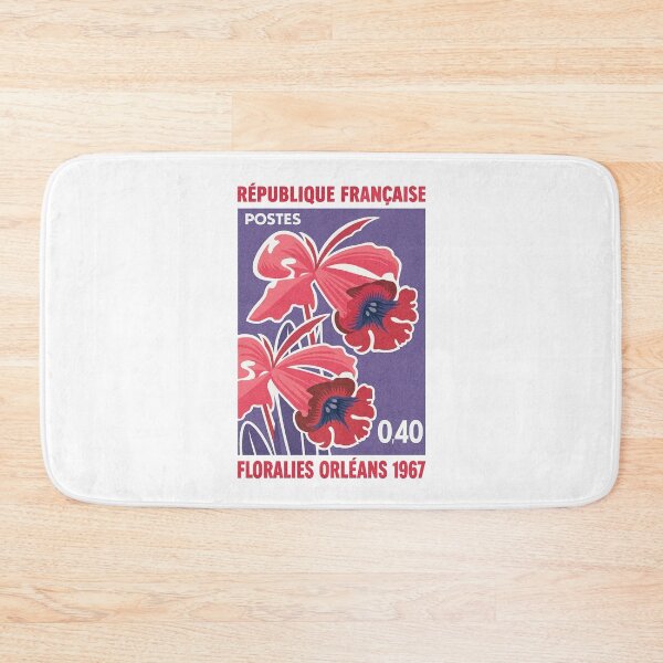 Item preview, France Floralies Orleans Orchids Stamp designed and sold by retrographics.