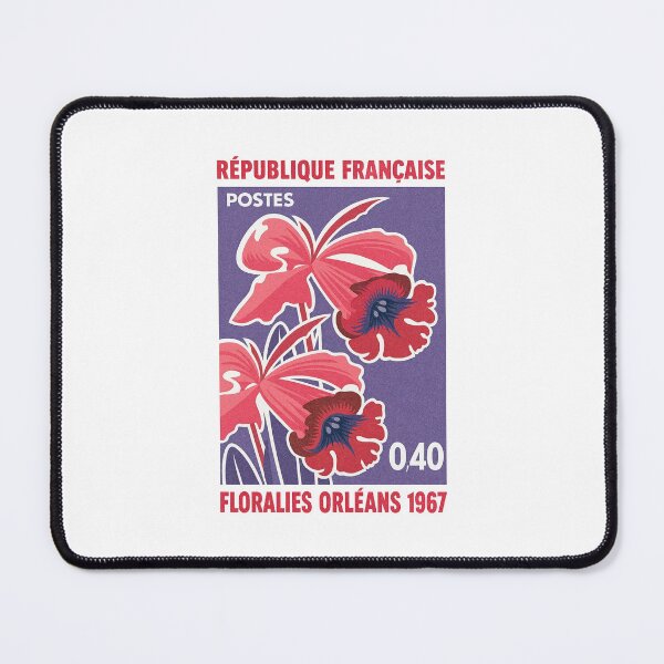 Item preview, France Floralies Orleans Orchids Stamp designed and sold by retrographics.