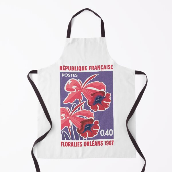 Item preview, France Floralies Orleans Orchids Stamp designed and sold by retrographics.