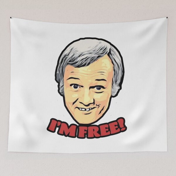 Item preview, Are You Being Served - Mr Humphries - I am FREE designed and sold by RuRebels.