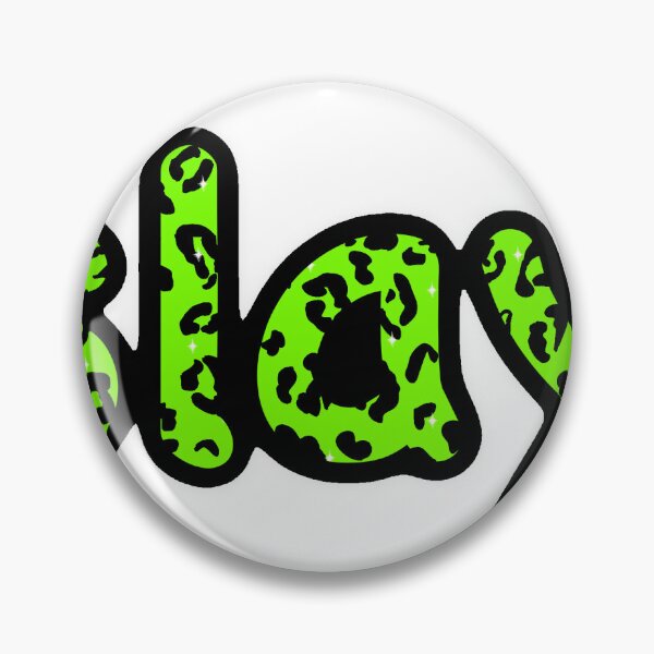 Item preview, Green Y2K blinge SLAY black outline designed and sold by finchfaith.