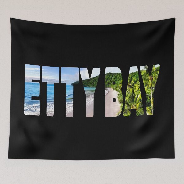 Item preview, ETTY BAY - Beach Cassowary Coast Tropical North QLD Palms designed and sold by Adam Gormley.
