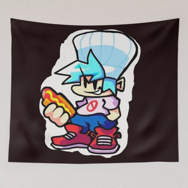 Item preview, cartoon boy with hotdog designed and sold by pksart1.