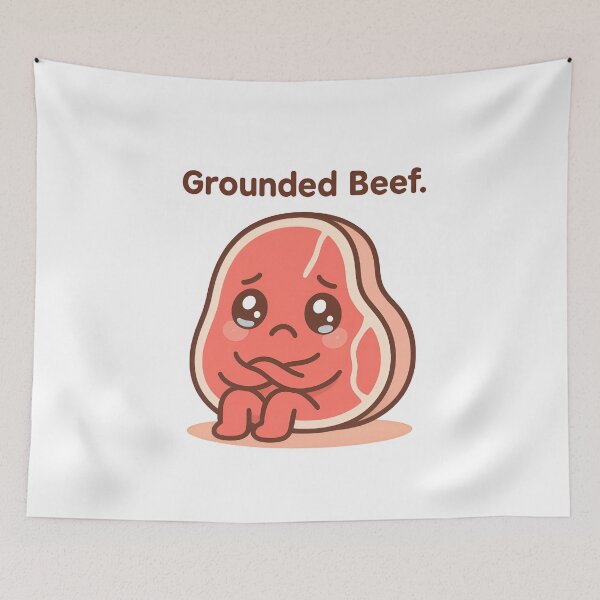 Item preview, Classic Sad Steak Grounded Beef designed and sold by Uglyandcute.
