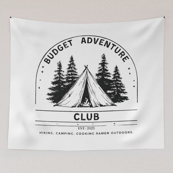 Artikelvorschau, Budget Adventure Club entworfen und verkauft von Wild Hearts At Home.