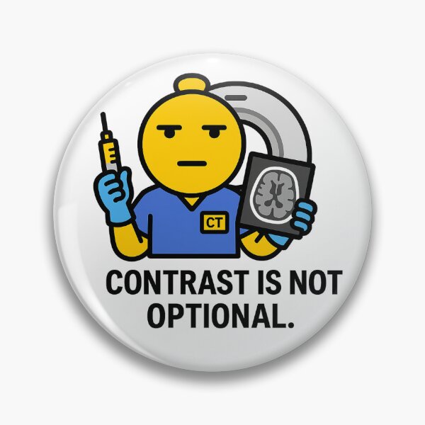 Item preview, CONTRAST IS NOT OPTIONAL-CT TECH EMOJI designed and sold by spisc01.