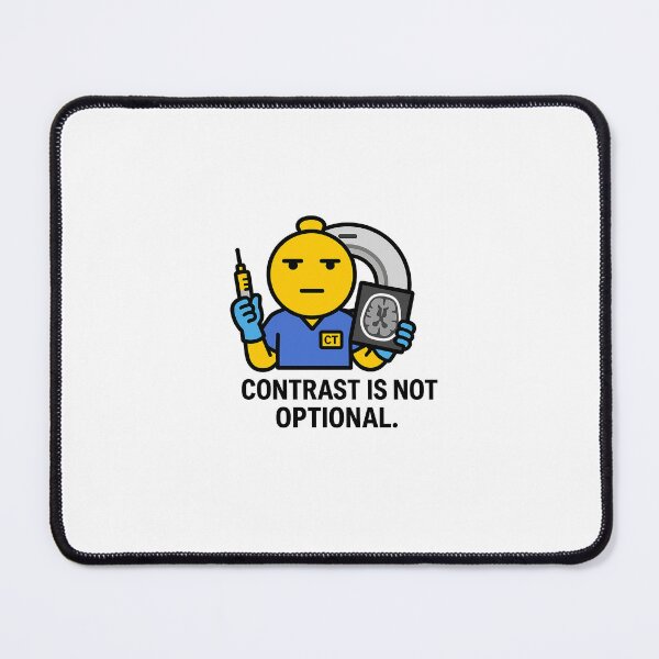 Item preview, CONTRAST IS NOT OPTIONAL-CT TECH EMOJI designed and sold by spisc01.