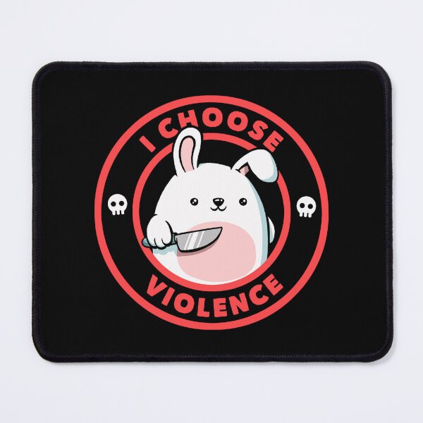 Item preview, I Choose Violence Bunny by Tobe Fonseca designed and sold by Tobe Fonseca®.
