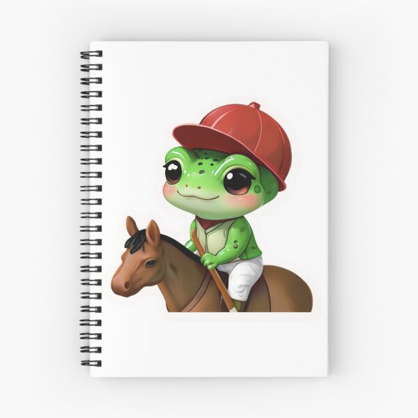 Item preview, A Cute Jockey Frog designed and sold by DWorriBHappi.