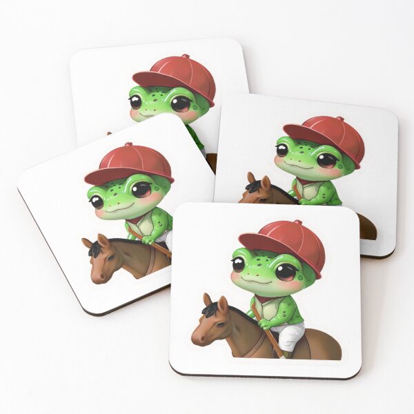 Item preview, A Cute Jockey Frog designed and sold by DWorriBHappi.