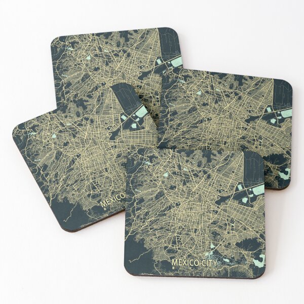 Item preview, Mexico City Map - Summer designed and sold by deMAP.