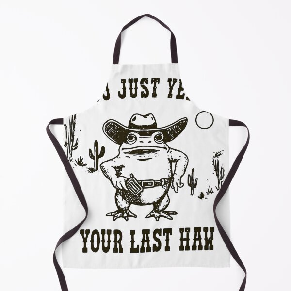 Item preview, Wild West Frog Cowboy – Retro Funny Western Saying designed and sold by haitrieuic96.