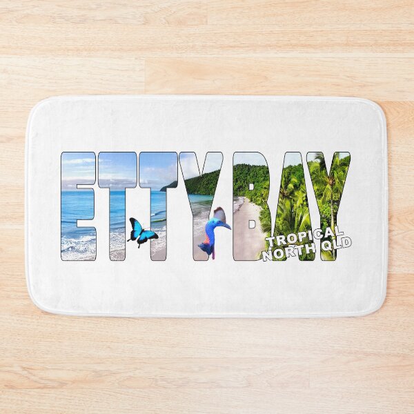 Item preview, ETTY BAY Tropical North QLD - Beach Cassowary Ulysses Butterfly designed and sold by Adam Gormley.