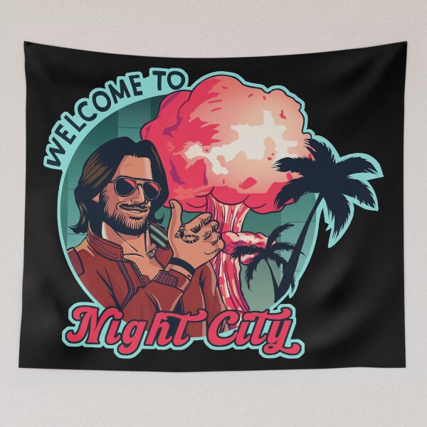 Item preview, Cyberpunk 2077 Welcome to Night City Johnny Silverhand designed and sold by ARIRB.WAV.