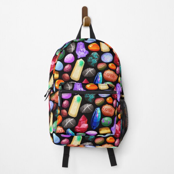 Item preview, Colorful Crystal Quartz Gemstone Seamless Pattern Art designed and sold by Parkerzz.