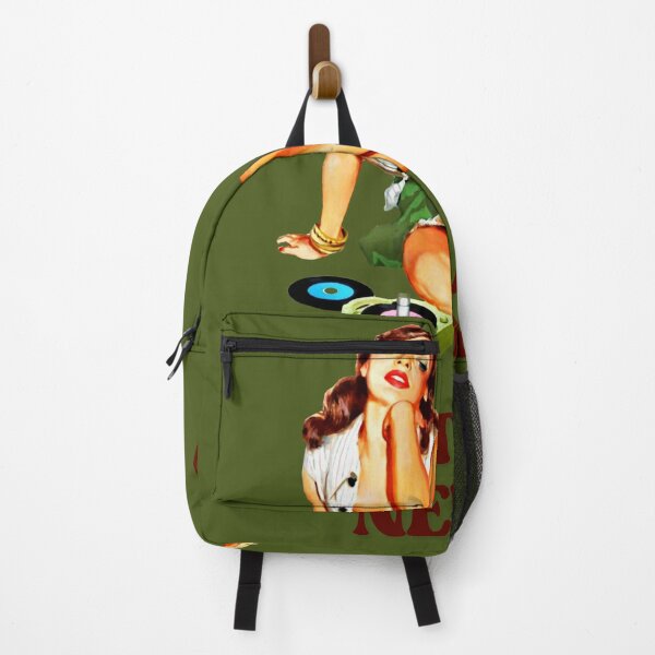 Item preview, Green Retro Pin-up Girl Hot and Nerdy Vinyl  designed and sold by TackyTime.