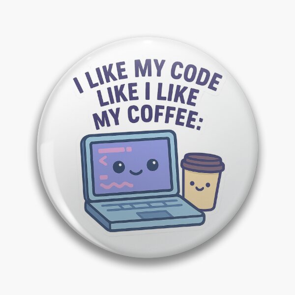 Item preview, Code Like Coffee designed and sold by SugarPix Designs.