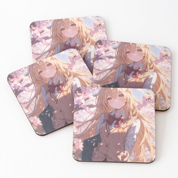 Item preview, Certain Scientific Shokuhou Misaki Railgun Anime Cherry Blossom Schoolgirl Elegance designed and sold by mildaclairmo.