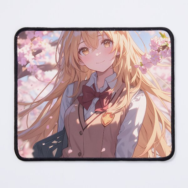 Item preview, Certain Scientific Shokuhou Misaki Railgun Anime Cherry Blossom Schoolgirl Elegance designed and sold by mildaclairmo.