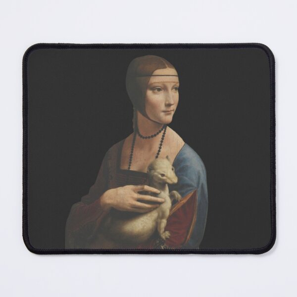 Item preview, Lady with an Ermine, Leonardo da Vinci designed and sold by AcidAwkward.