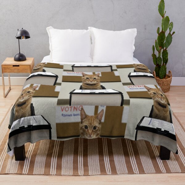 Item preview, I Voted Cat – Feline Democracy in Action designed and sold by KoliBabb.