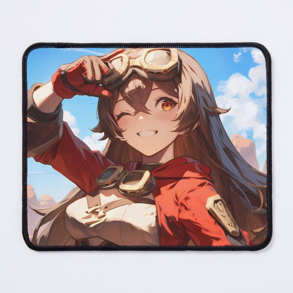 Item preview, Amber Genshin Impact Game Poolside Summer Serenity Portrait designed and sold by mildaclairmo.