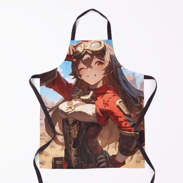 Item preview, Amber Genshin Impact Game Poolside Summer Serenity Portrait designed and sold by mildaclairmo.