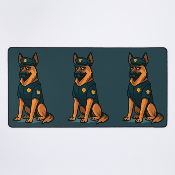 Item preview, Police German Shepherd designed and sold by TheNewPixel.