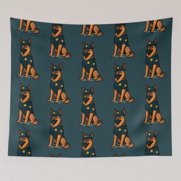 Item preview, Police German Shepherd designed and sold by TheNewPixel.