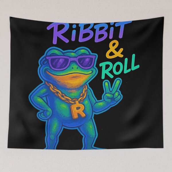Item preview, Ribbit & Roll designed and sold by xmoudx.