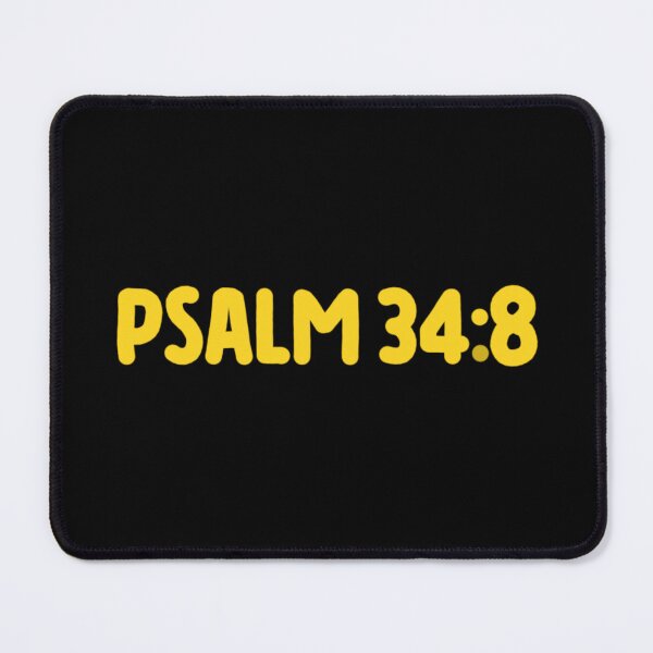 Item preview, Psalm 34:8 mustard designed and sold by LRM_ artz.