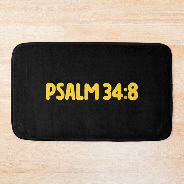 Item preview, Psalm 34:8 mustard designed and sold by LRM_ artz.