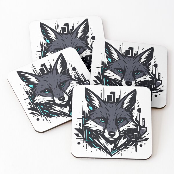 Item preview, Cyber Fox Sentinel – Night Code Watcher Tech fox designed and sold by myanko.
