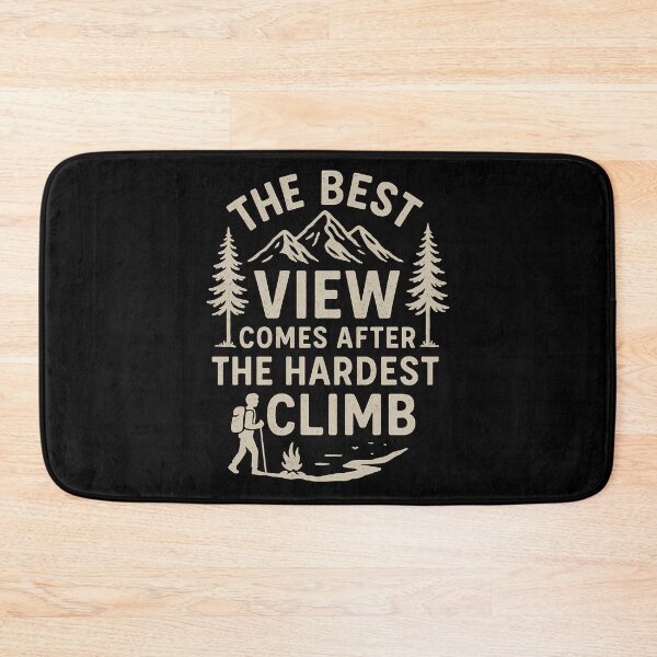 Item preview, Best View After Hardest Climb Outdoor Adventure designed and sold by k3rstman1.