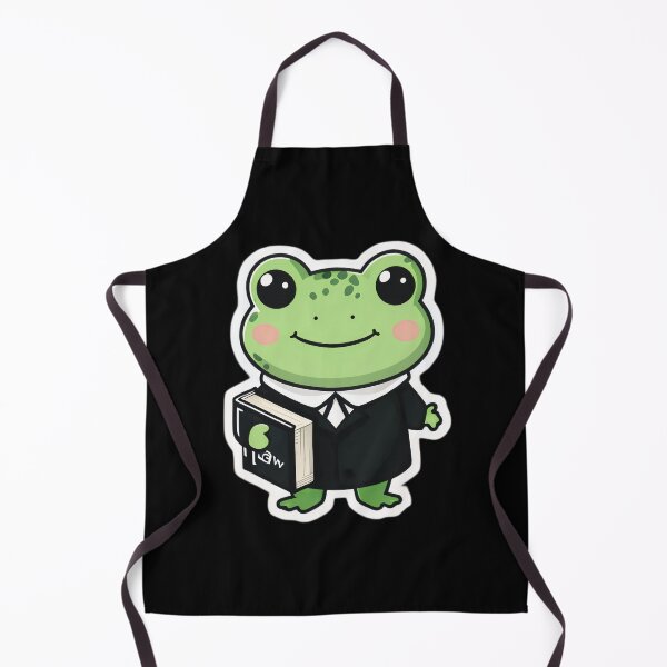 Item preview, A Cute Lawyer Frog designed and sold by DWorriBHappi.