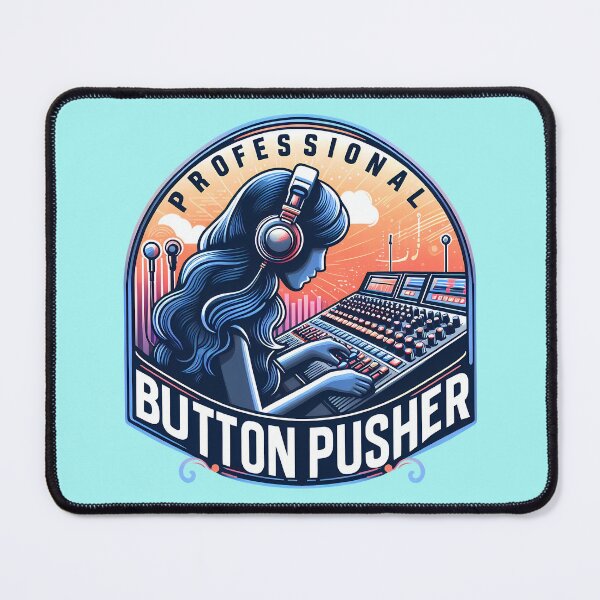 Item preview, Professional Button Pusher, typography designed and sold by maxmaj.