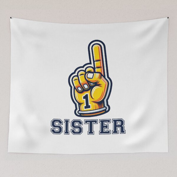 Item preview, Number One Sister designed and sold by teesaurus.