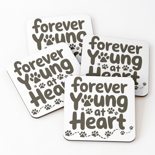Item preview, Forever Young at Heart – Senior Pet Rescue  designed and sold by CuteDesignables.