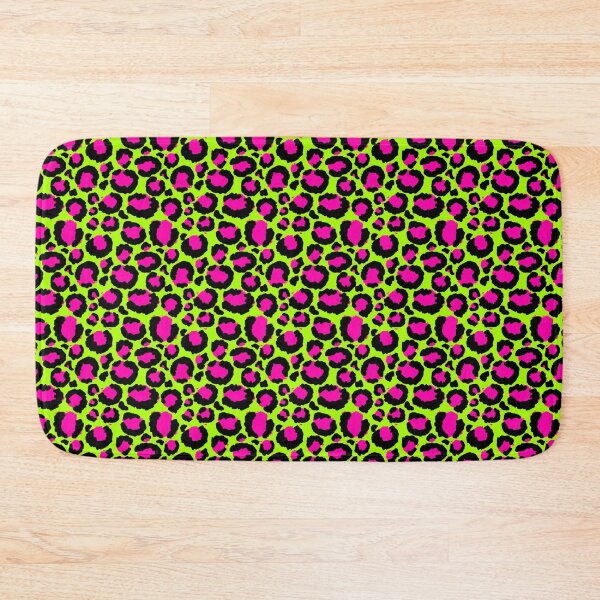 Item preview, Neon Green Pink Leopard Print Seamless Pattern Art designed and sold by Parkerzz.