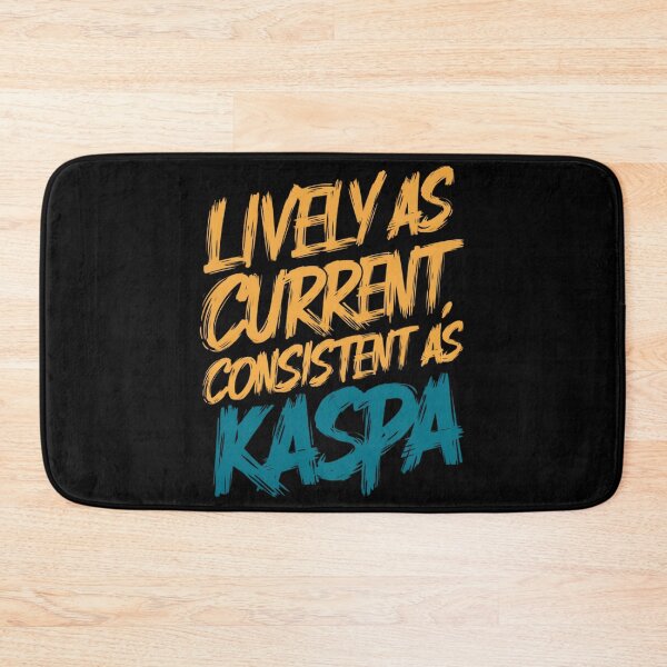 Item preview, Blocks Speak Kaspa Listens designed and sold by RadDeck.
